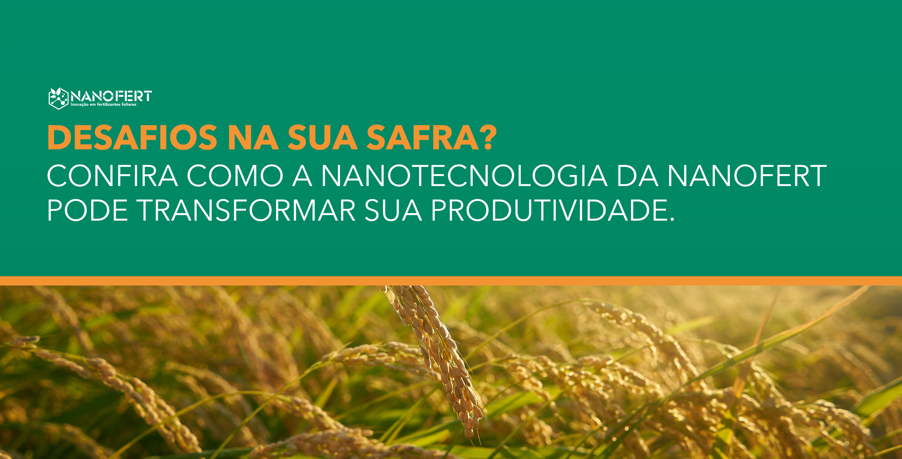 Desafios na sua Safra? Confira como a Nanotecnologia da NANOFERT Pode Transformar Sua Produtividade.