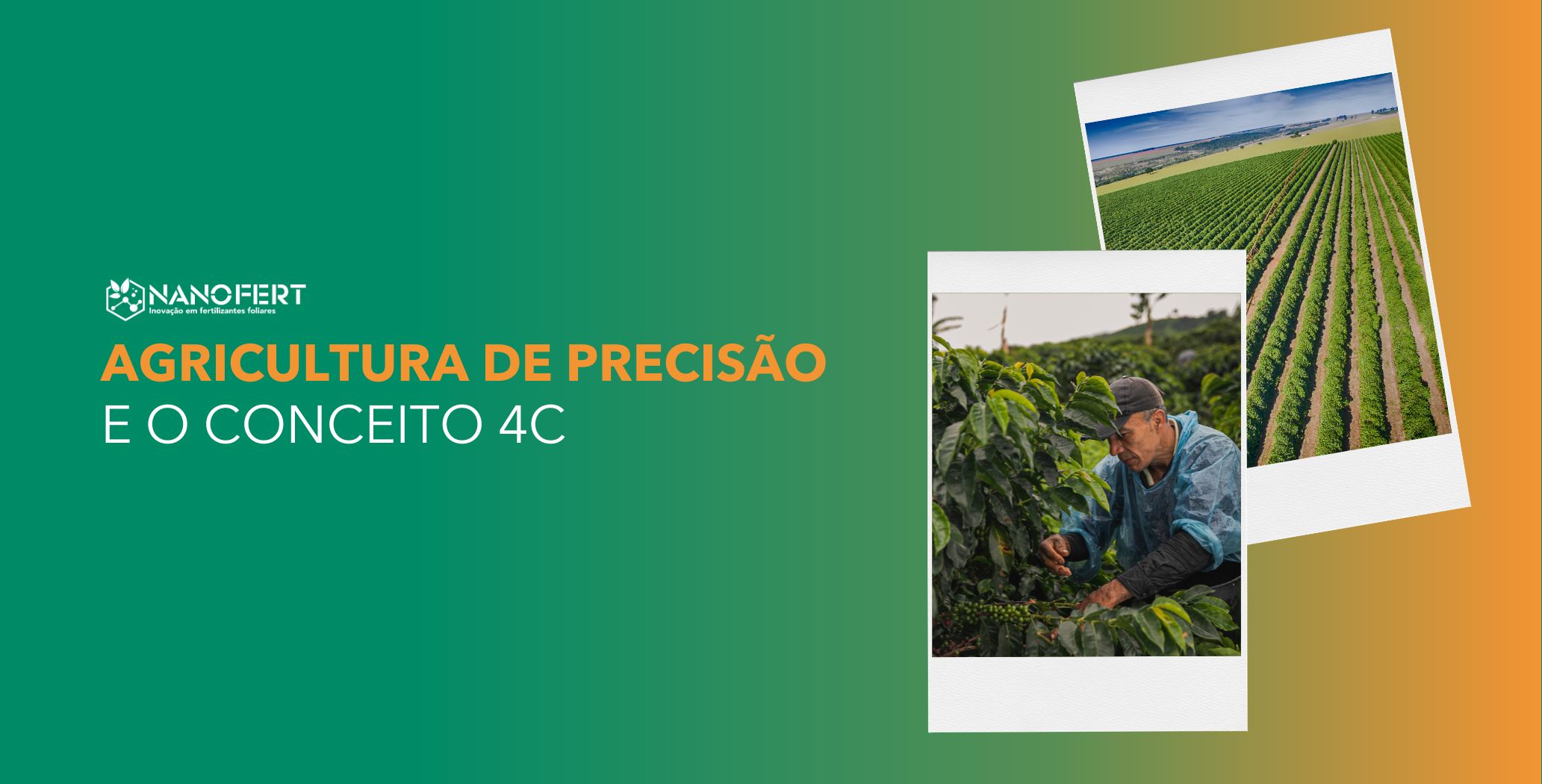 AGRICULTURA DE PRECISÃO: E O conceito 4C