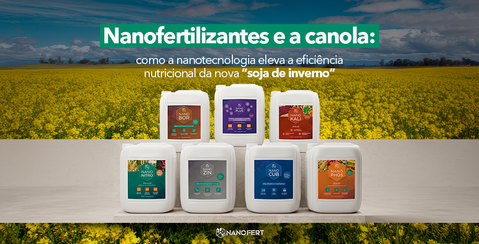 Nanofertilizantes na cultura da canola